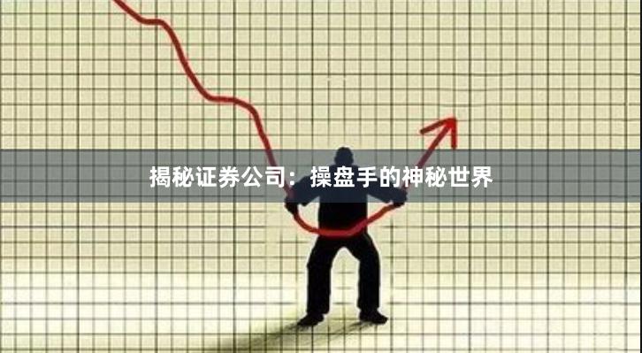 揭秘证券公司：操盘手的神秘世界